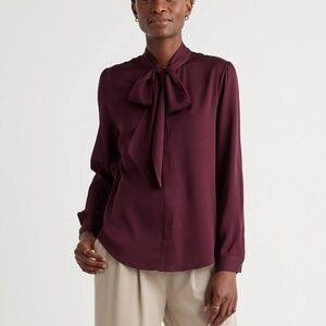 Purple Blouse Sinéquanone (France)